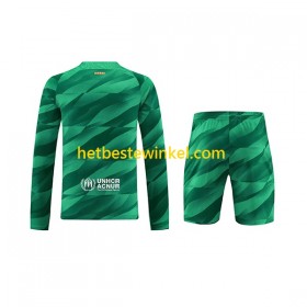 FC Barcelona Voetbalshirts Doelman Kind Thuis 2023-24 - LS